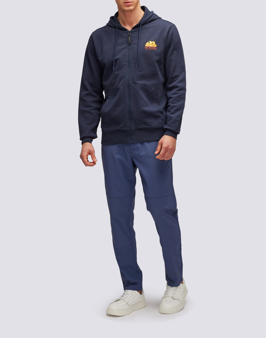 Sundek felpa in cotone con cappuccio M145JHF7700-00700 2025
