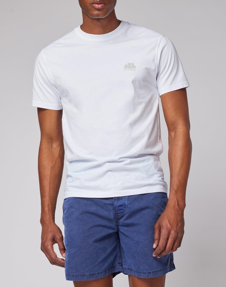 Sundek walkshort in cotone popeline M233WKPP900-00700 Fino al 50% di sconto