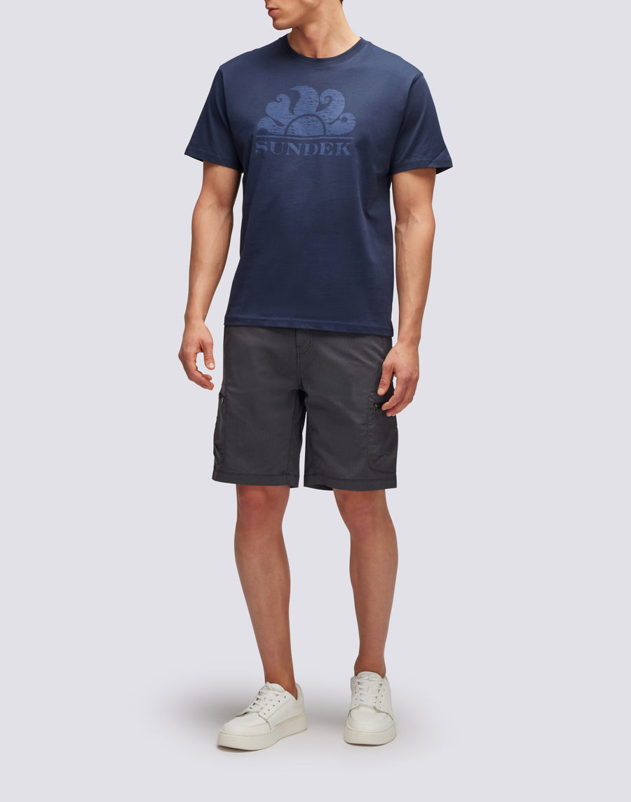 Sundek shorts cargo in tessuto quick dry M169WKP8700-00402 Vendita