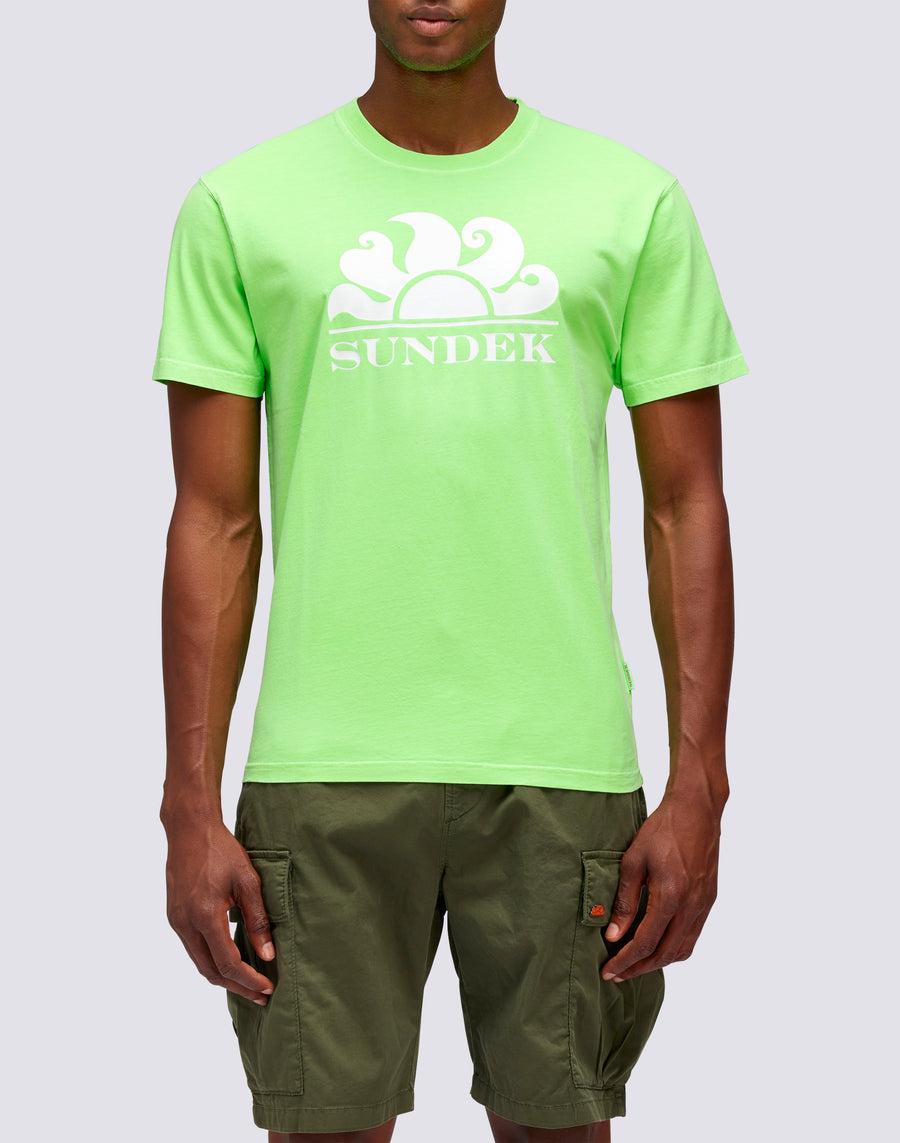 Sundek T-SHIRT LOGO PRINT m021tej78tc-24801 Saldi
