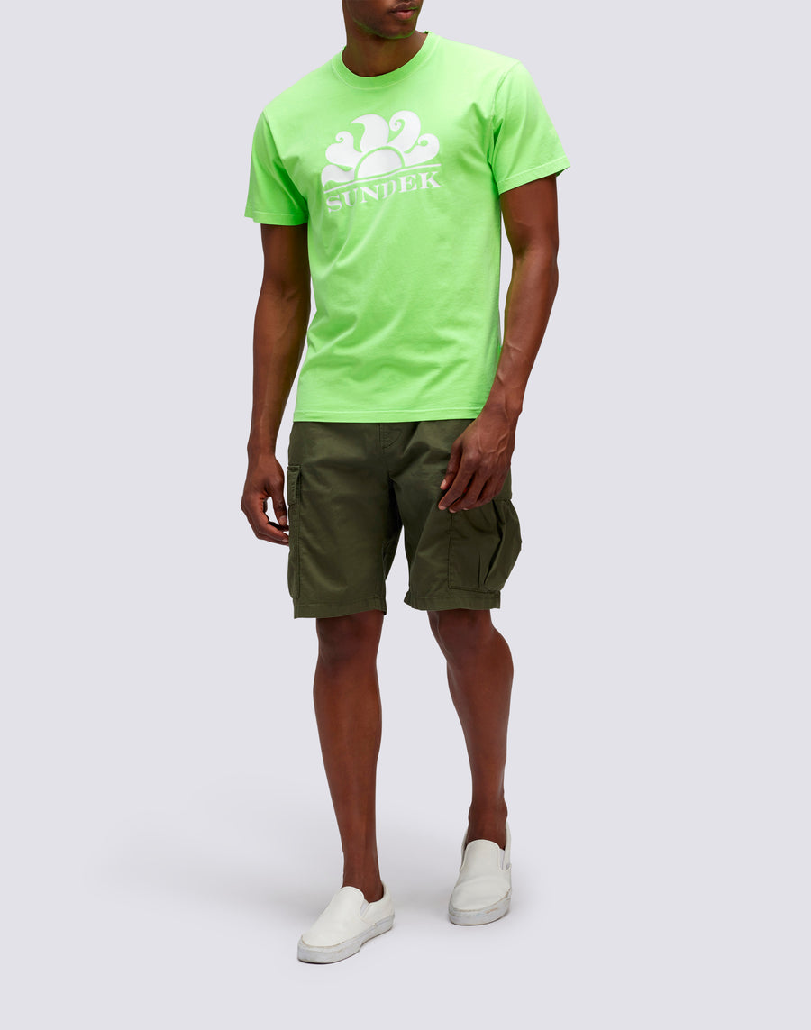 Sundek T-SHIRT LOGO PRINT m021tej78tc-24801 Saldi