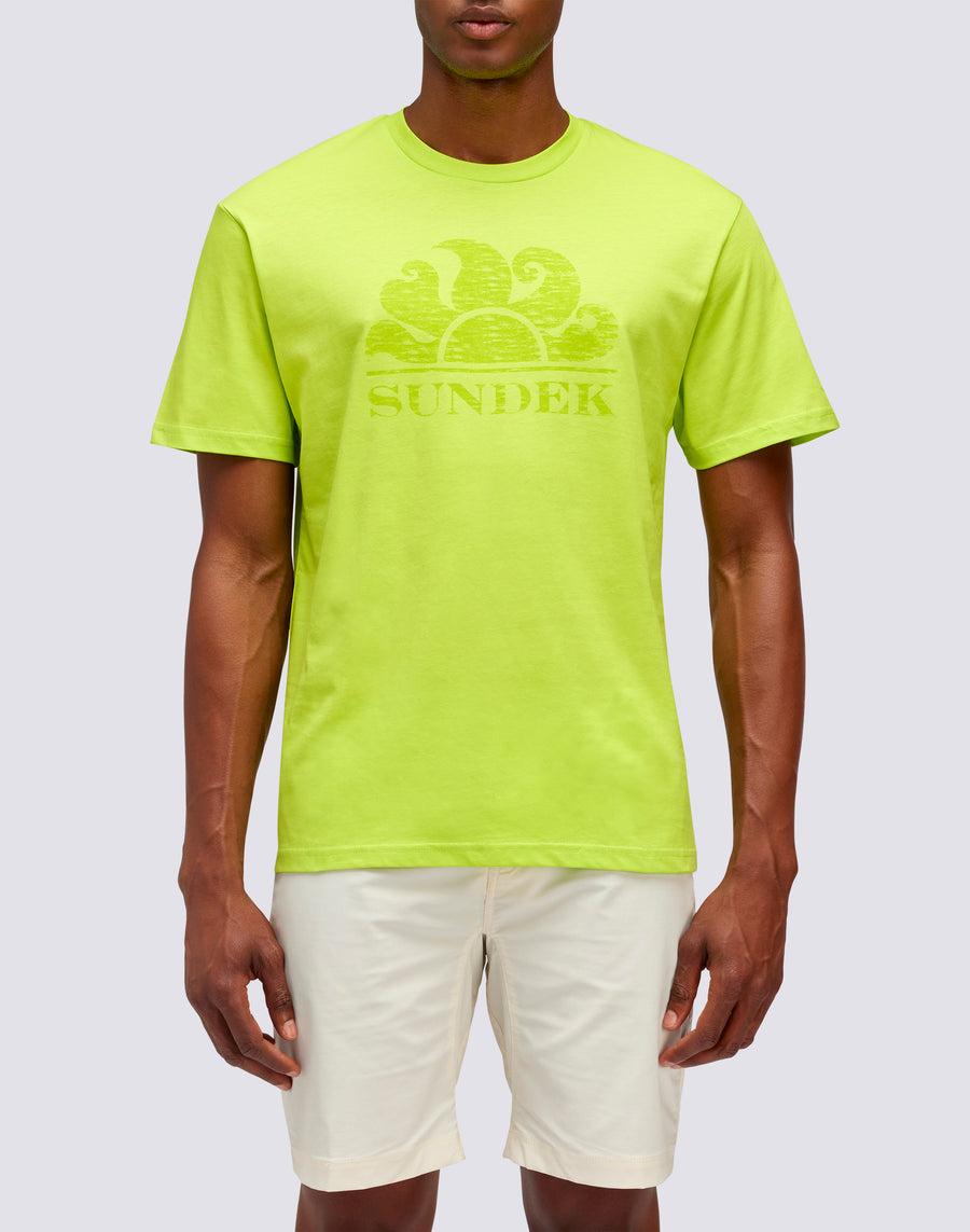 Sundek T-SHIRT MANICHE CORTE CON LOGO m021tej78ot-69100 Hotsell