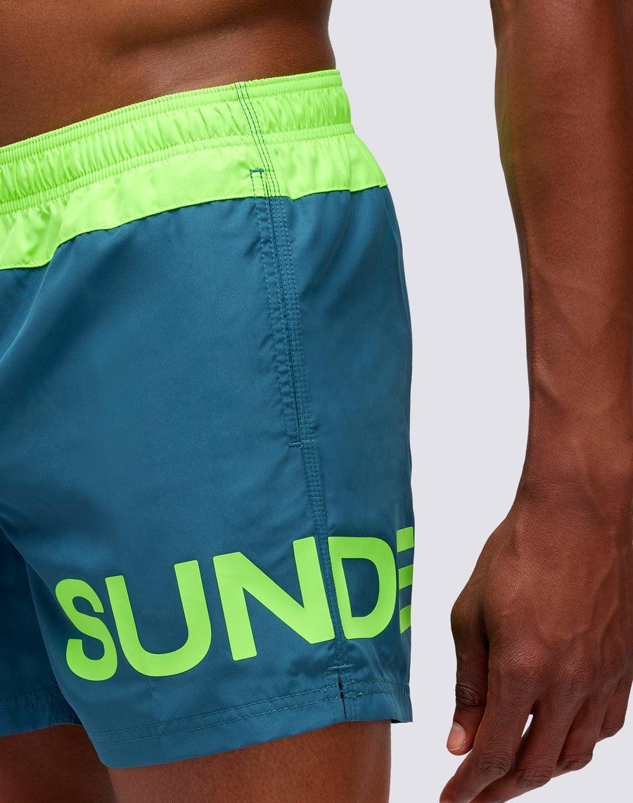 Sundek COSTUME DA BAGNO CORTO VITA ELASTICATA LIGHT POLY m733bdp0300-a3401 Negozi Online