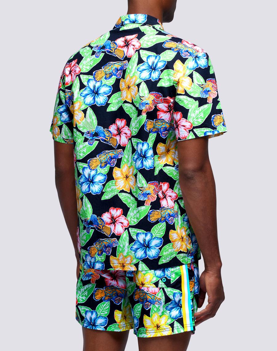 Sundek camicia con stampa floreale all over m669tesj500-a1800 Prezzo Ridotto