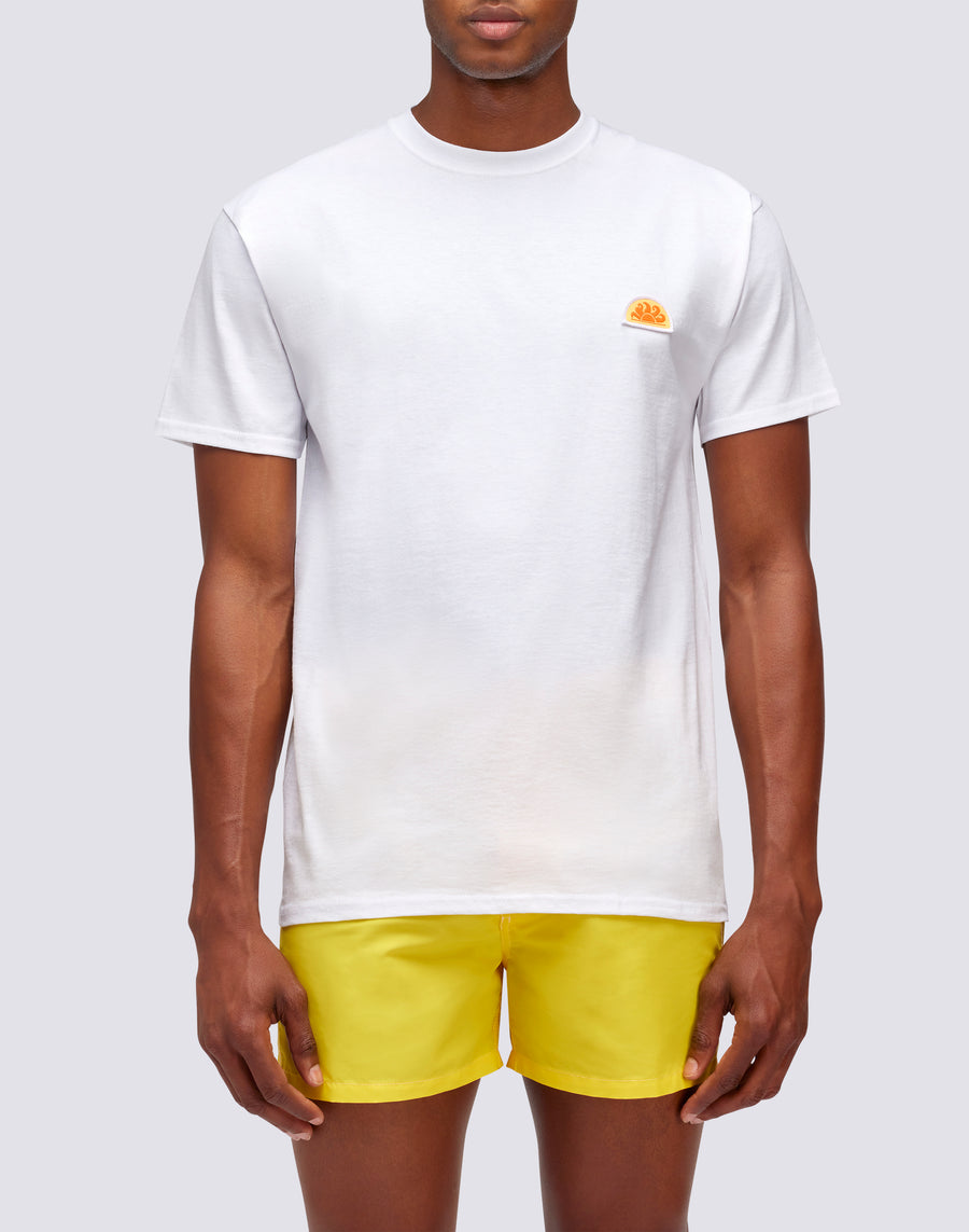 Sundek T-SHIRT HERITAGE PATCH m643tejy300-00600 Sottocosto