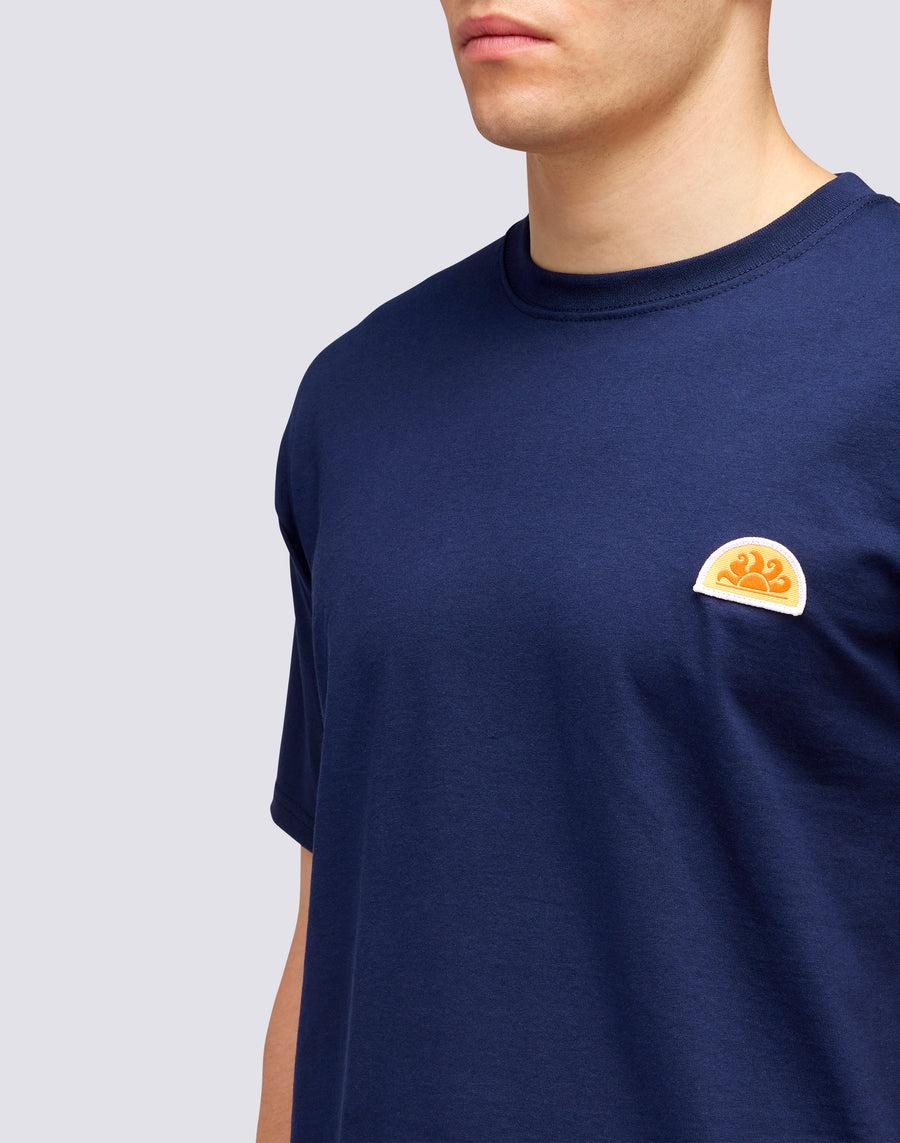 Sundek T-SHIRT HERITAGE PATCH m643tejy300-00700 Novità