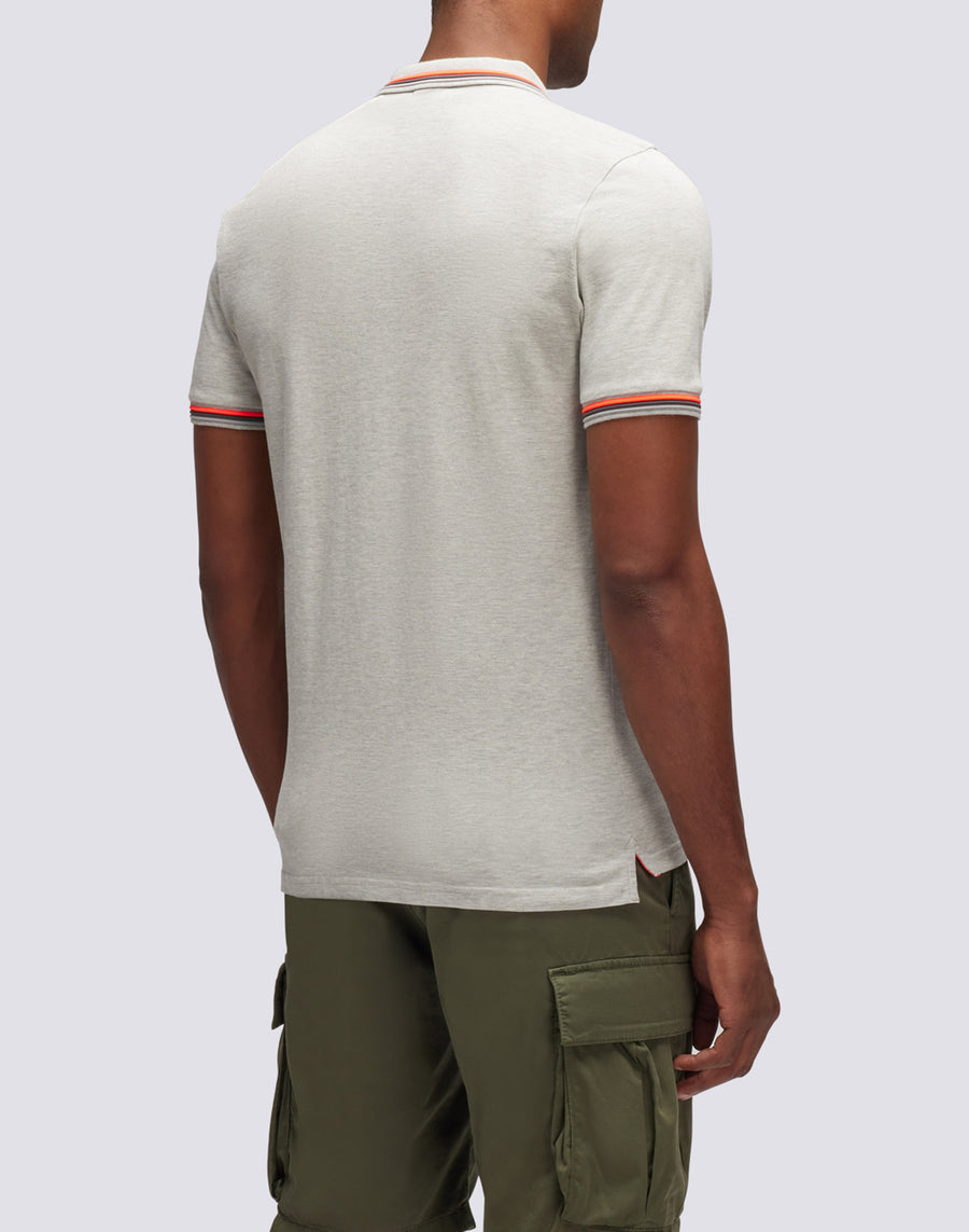 Sundek POLO BRICE IN COTONE PIQUET CON DETTAGLI TRICOLOR m779plj6500-02912 Online