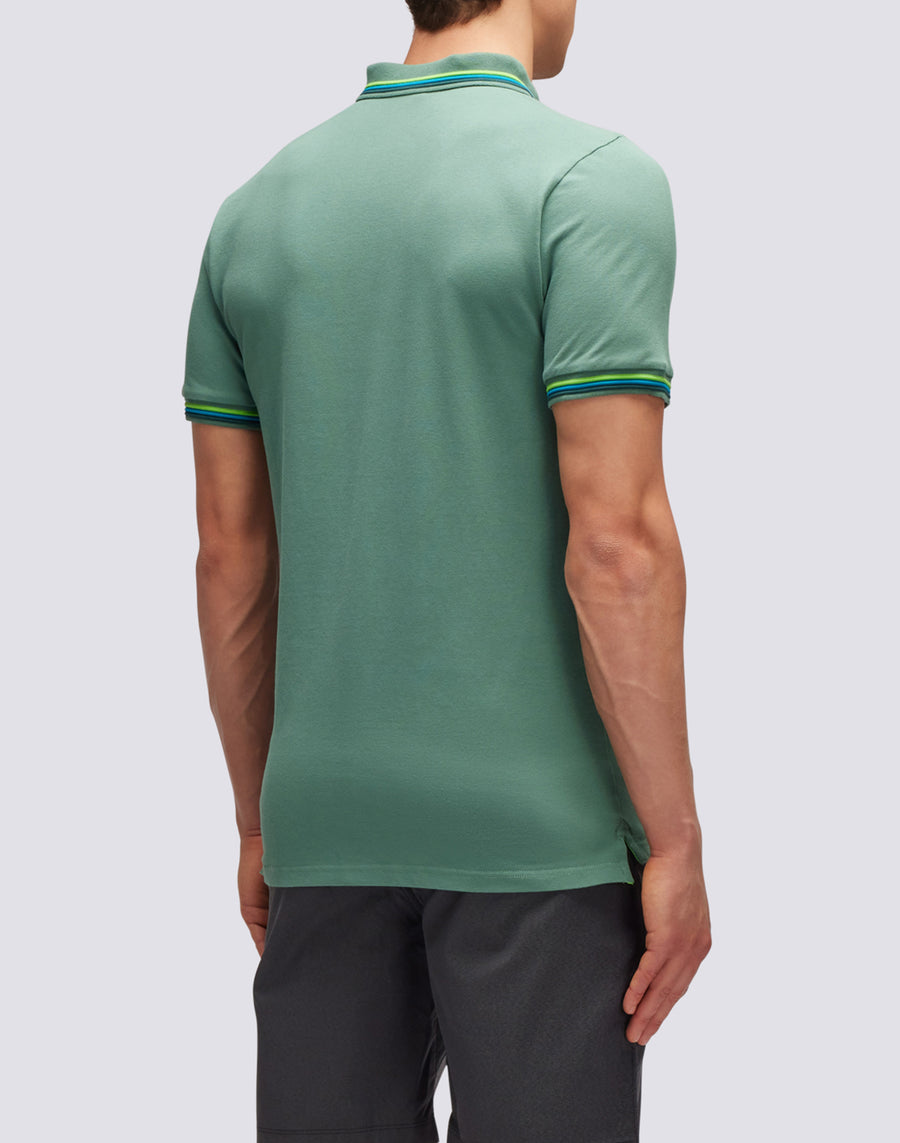 Sundek POLO BRICE IN COTONE PIQUET CON DETTAGLI TRICOLOR m779plj6500-a1601 I Più Venduti