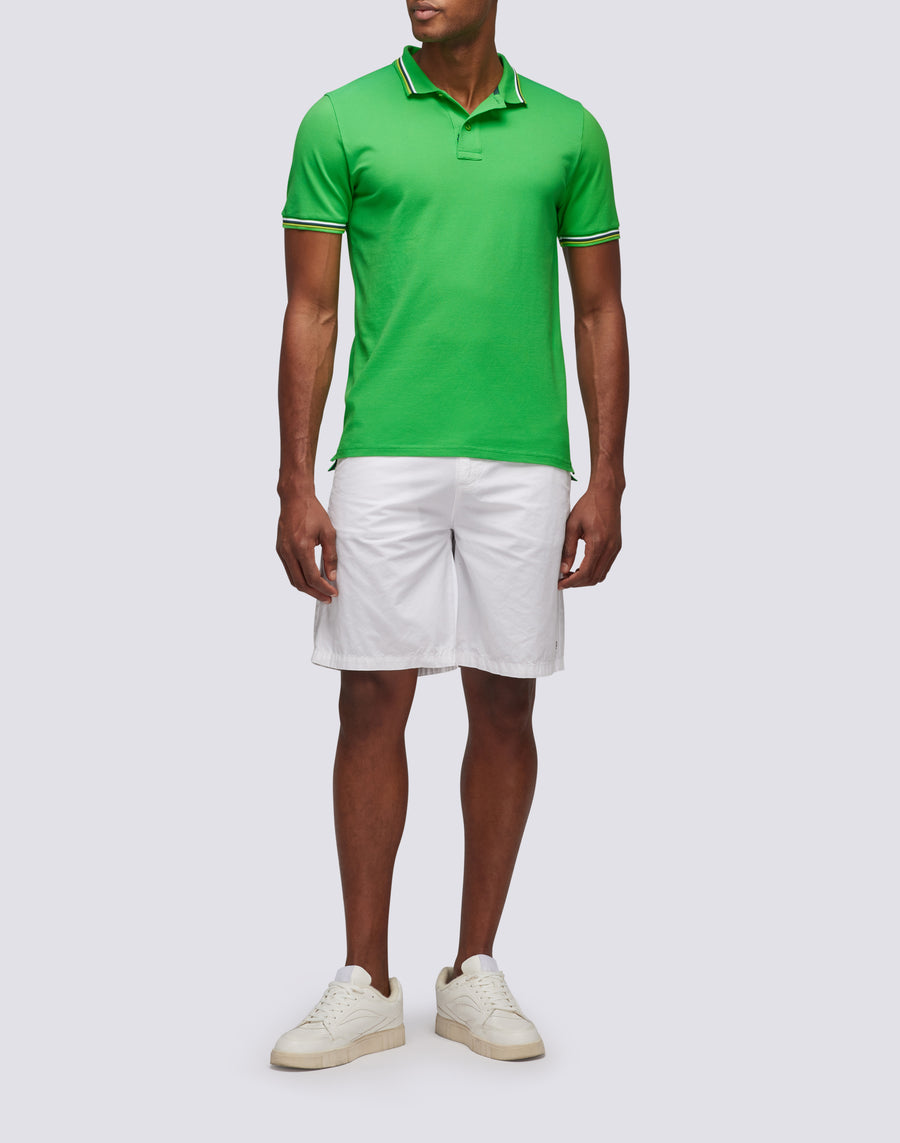 Sundek POLO BRICE IN COTONE PIQUET CON DETTAGLI TRICOLOR m779plj6500-a1801 Negozio