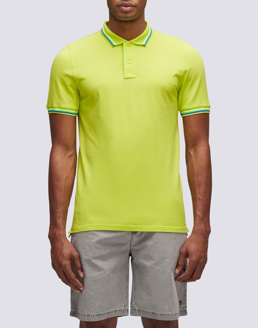 Sundek POLO BRICE IN COTONE PIQUET CON DETTAGLI TRICOLOR m779plj6500-69101 Grandi sconti