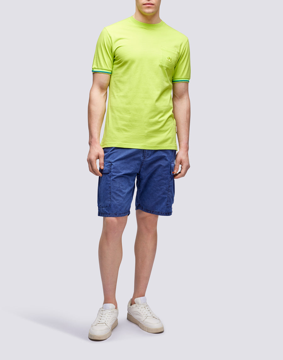 Sundek T-SHIRT FINN GIROCOLLO CON TASCHINO m775tej7800-69101 Prezzo Ridotto