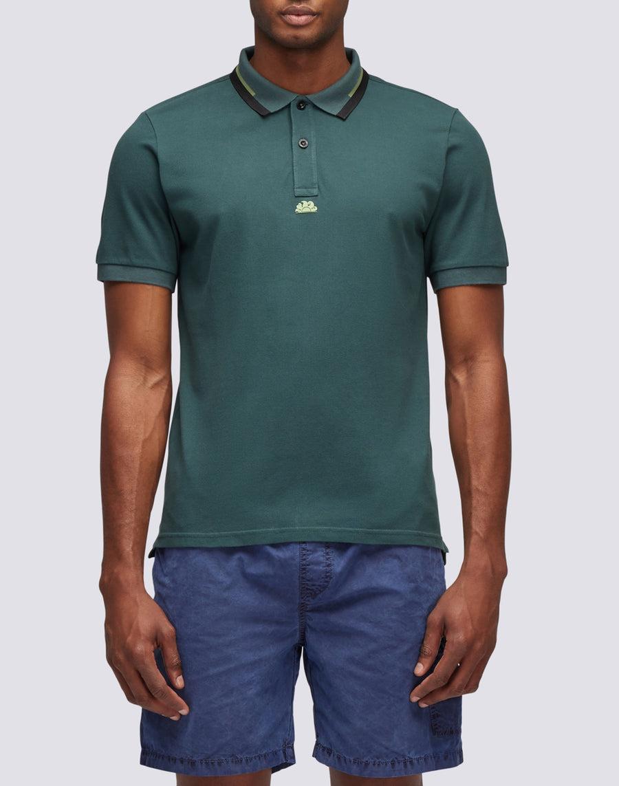 Sundek polo in cotone piquet combinato M997PLPQ500-86301 In Vendita