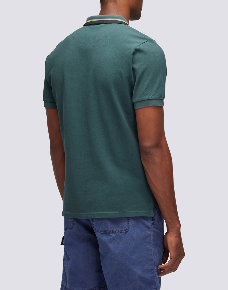 Sundek polo in cotone piquet combinato M997PLPQ500-86301 In Vendita