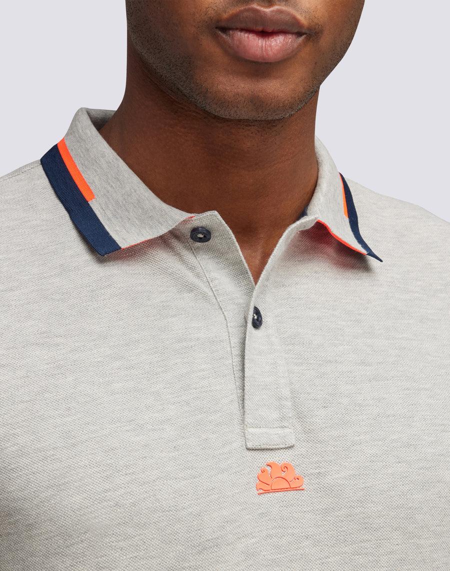 Sundek polo in cotone piquet combinato M997PLPQ500-02901 Saldi Di Fabbrica
