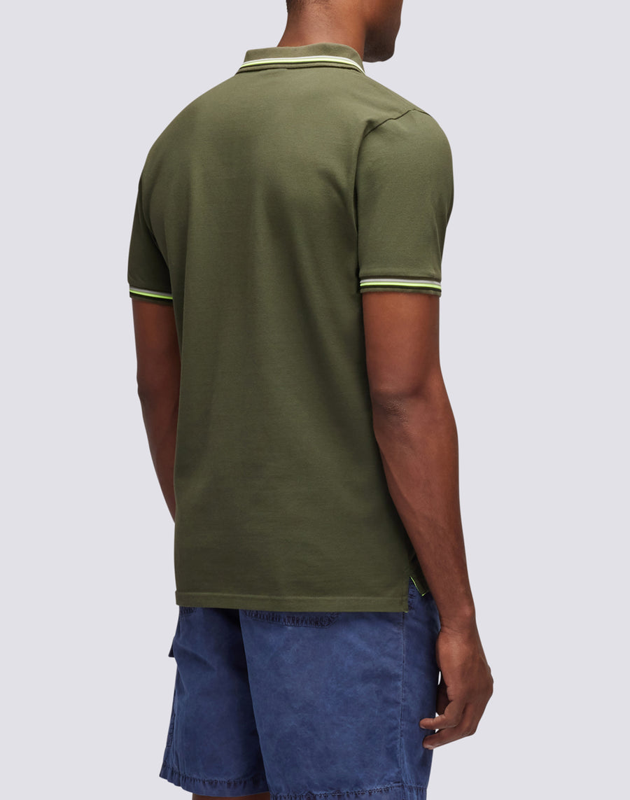 Sundek polo brice in cotone piquet con dettagli tricolor M779PLJ6500-30208 Acquista Ora