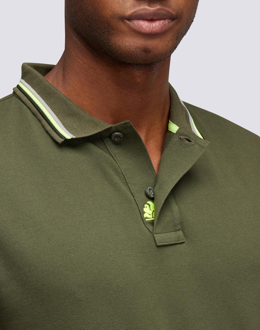 Sundek polo brice in cotone piquet con dettagli tricolor M779PLJ6500-30208 Acquista Ora
