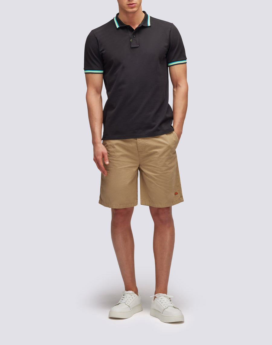 Sundek polo brice in cotone piquet con dettagli tricolor M779PLJ6500-00435 Novità
