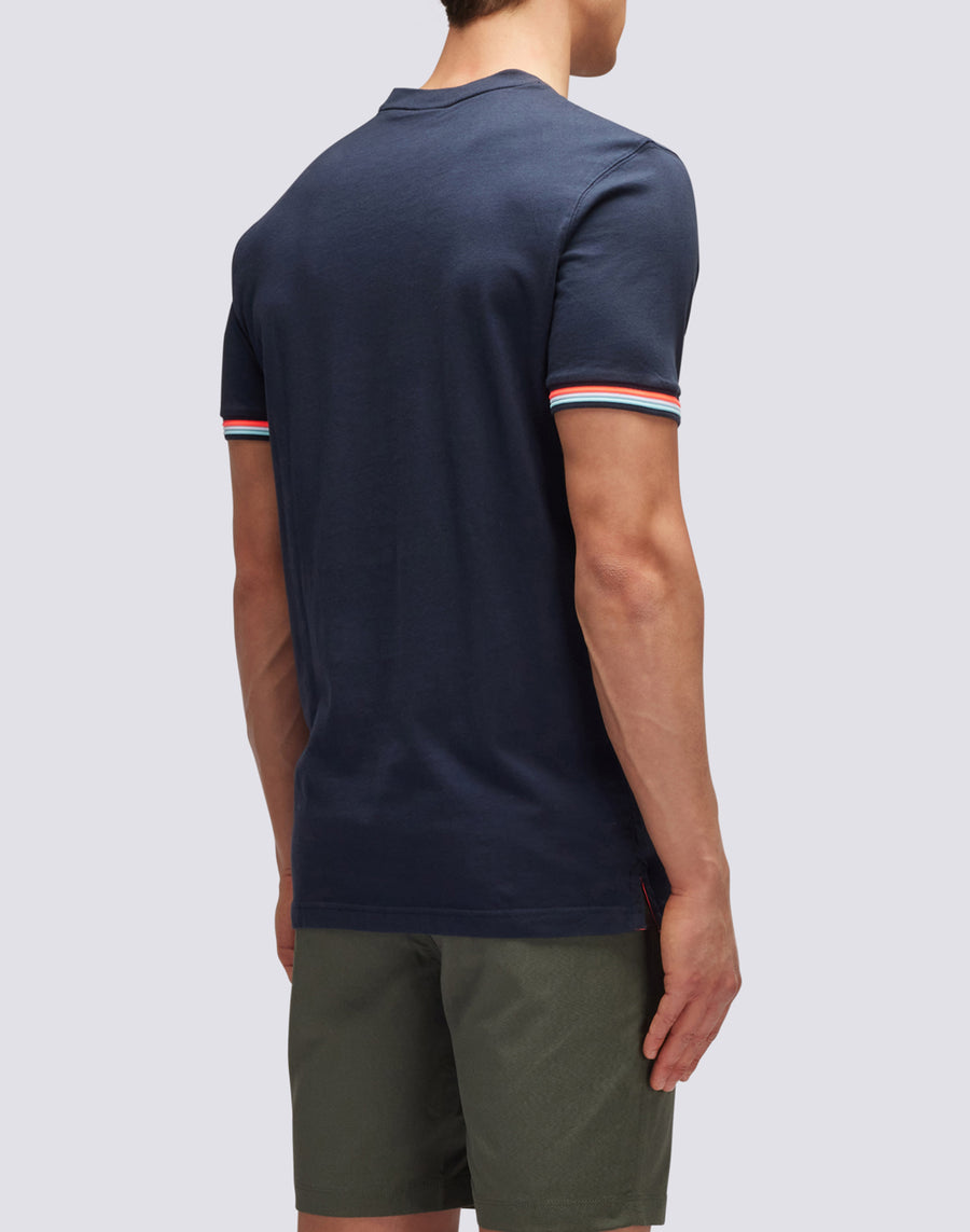 Sundek t-shirt finn girocollo con taschino M775TEJ7800-00724 Saldi