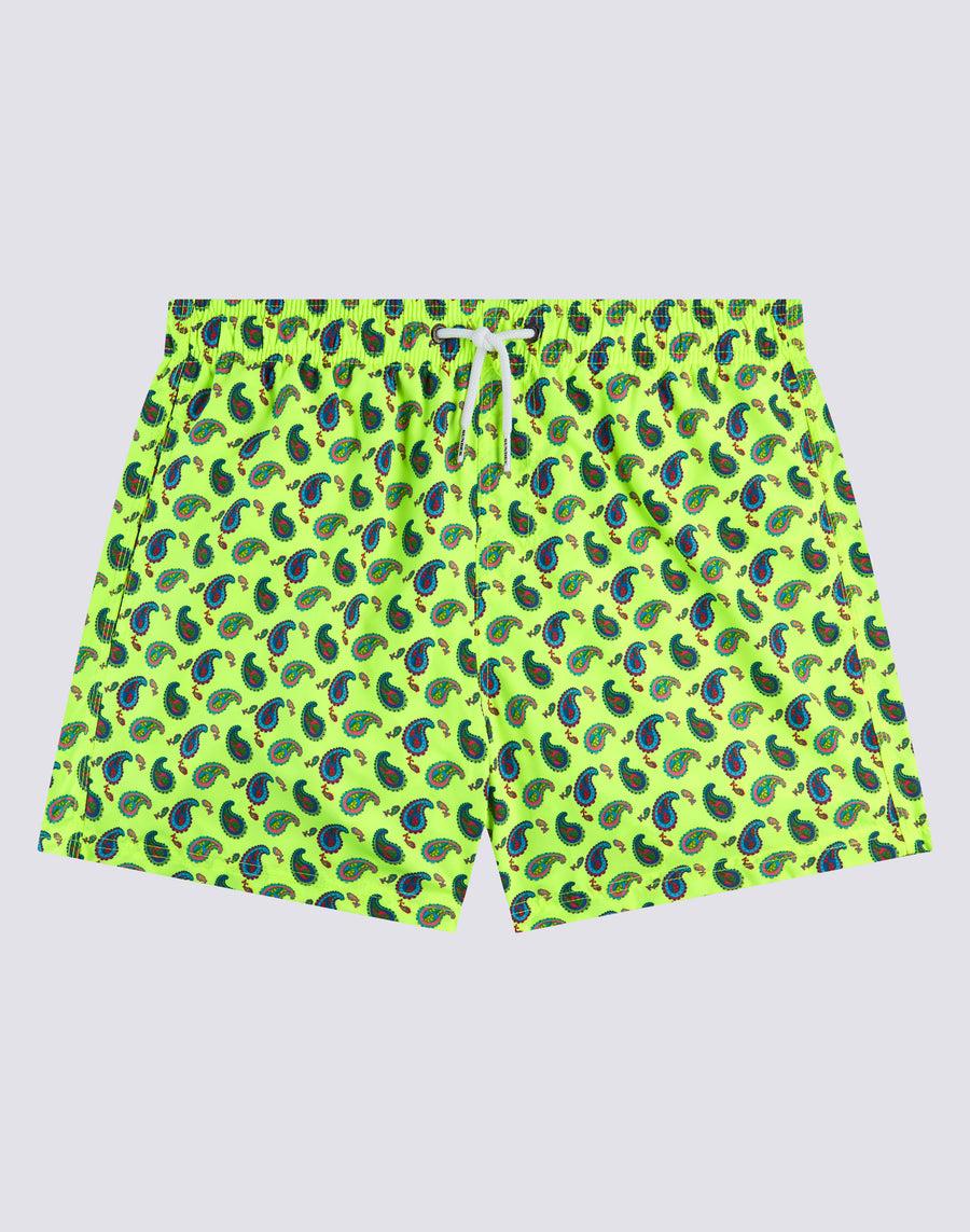 Sundek costume da bagno corto a vita elasticata microstampa crazy paisley m633bdrt46c-5326c I Più Venduti