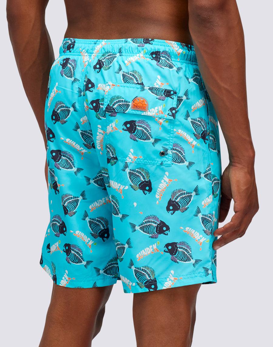 Sundek COSTUME SURFANHA PRINT m717bdrt4ua-052ua Affare Del Giorno