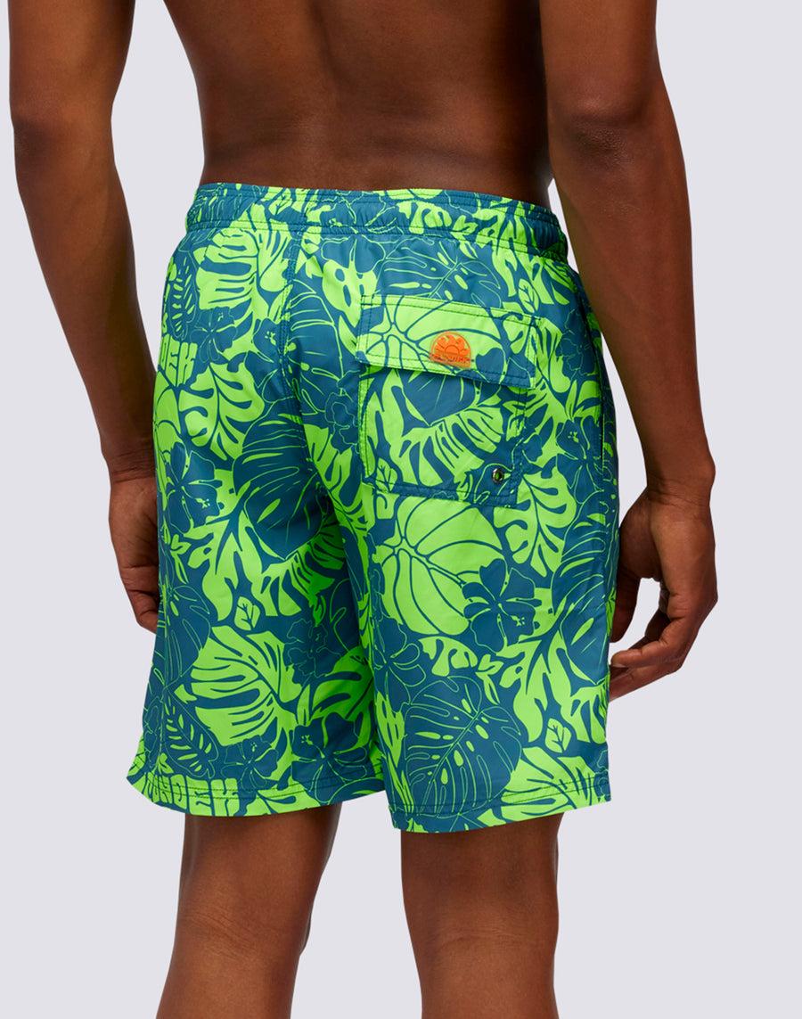 Sundek BOARDSHORT STAMPA LEAF POWER m717bdrt42l-a342l Offerta