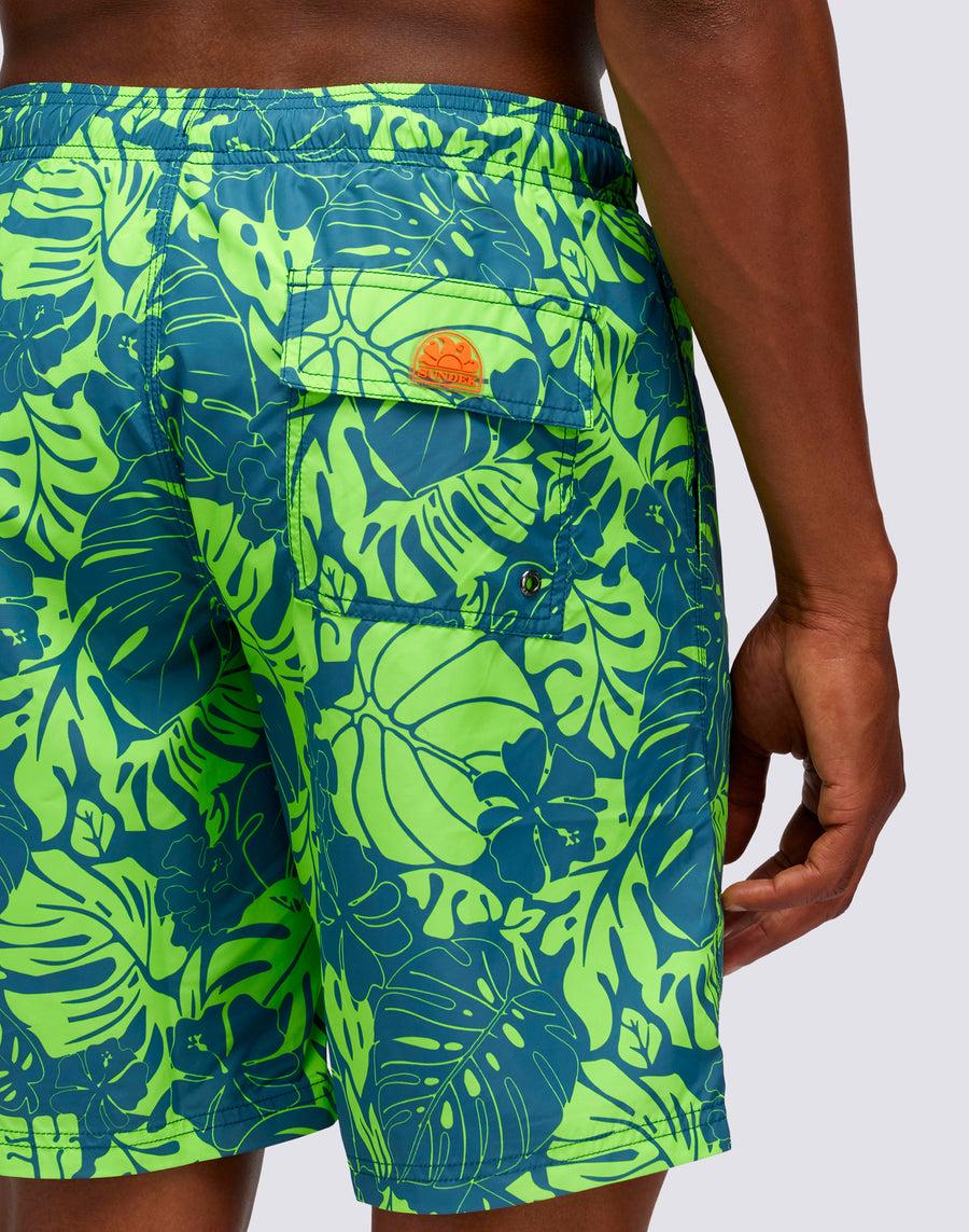 Sundek BOARDSHORT STAMPA LEAF POWER m717bdrt42l-a342l Offerta