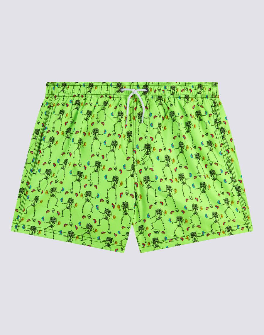 Sundek costume da bagno corto vita elasticata stampa skeleton bay repreve® m504bdrt3uo-531uo Offerte