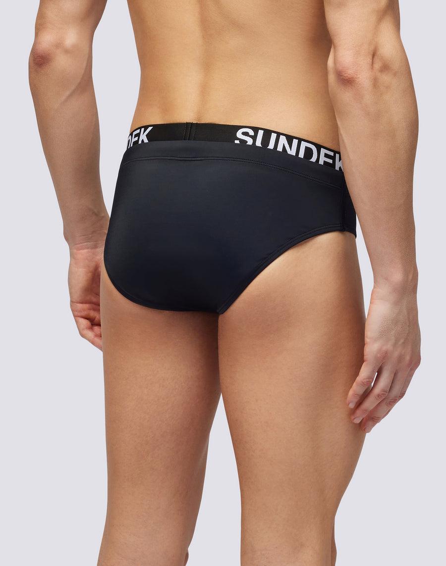 Sundek SLIP CON ELASTICO LOGO m309ssl3000-00401 Moda