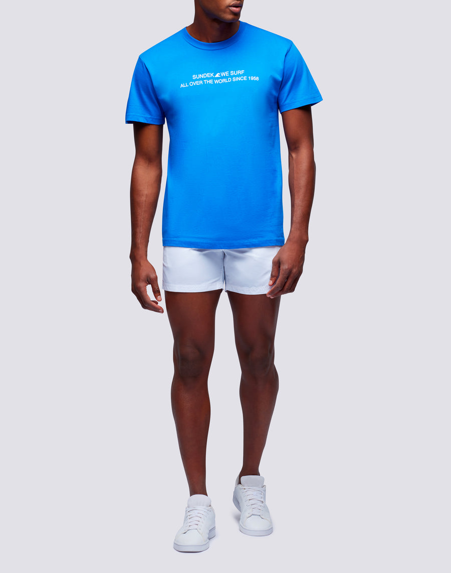 Sundek t-shirt uomo in cotone capsule flag m633bdrt4km-008km Italy