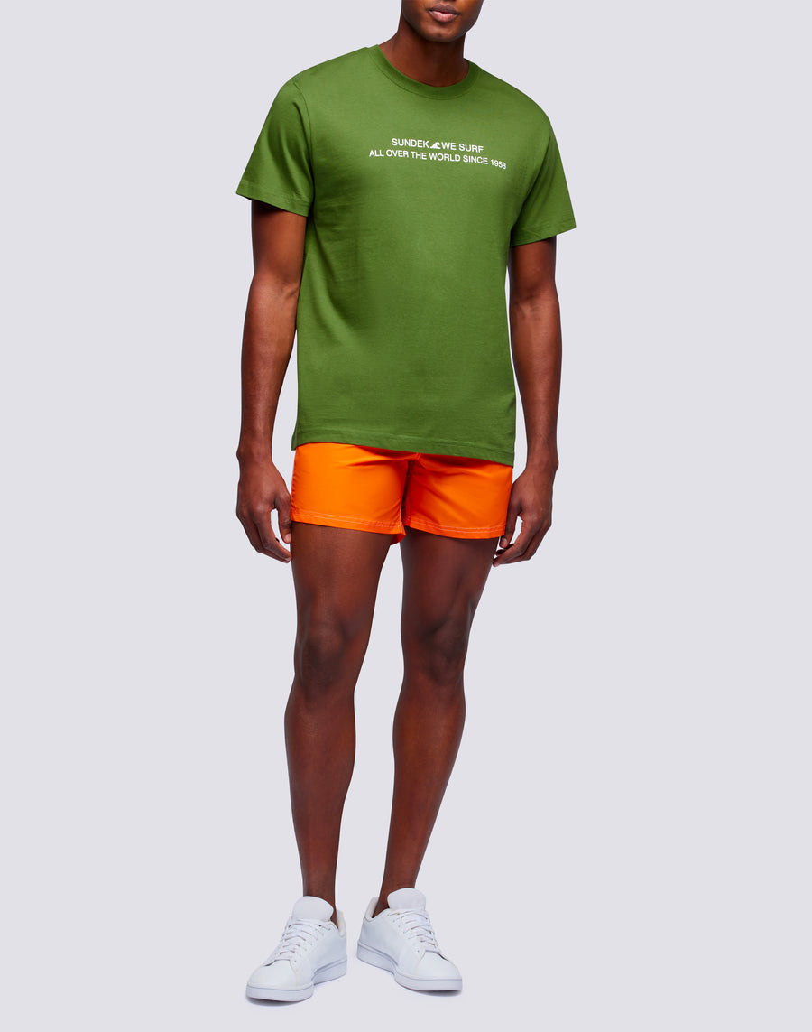 Sundek t-shirt uomo in cotone capsule flag m669tesj500-12700 Italia