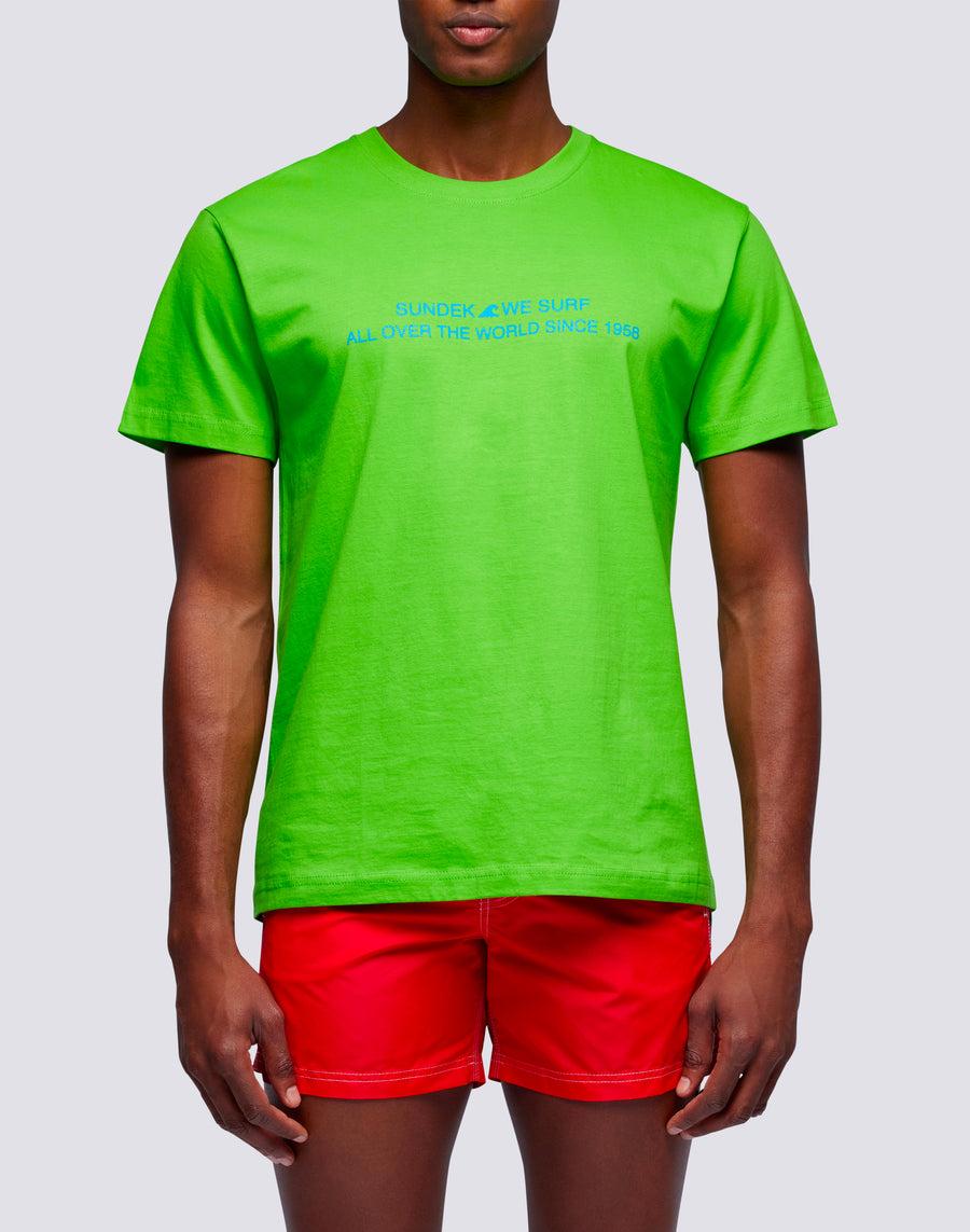 Sundek t-shirt uomo in cotone capsule flag m669tesj500-62000 Qualità