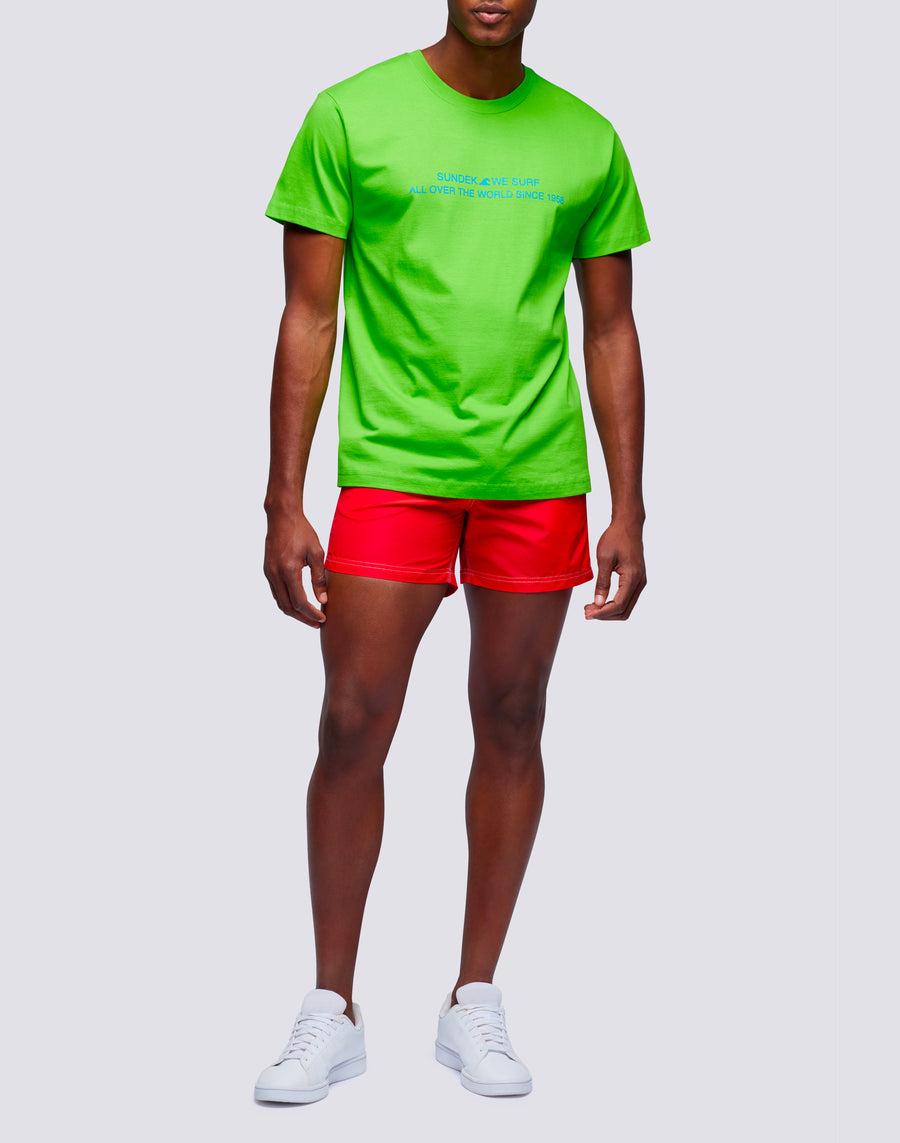 Sundek t-shirt uomo in cotone capsule flag m669tesj500-62000 Qualità