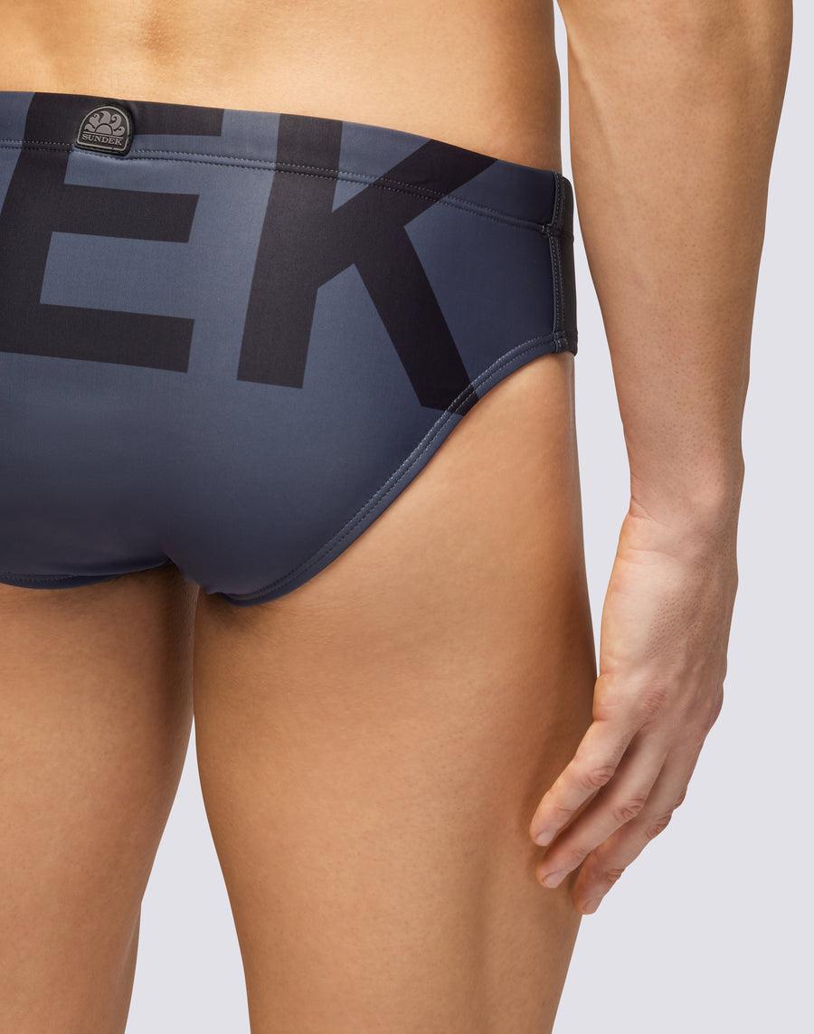 Sundek SLIP MARE CON LOGO m296ssl4100-00401 Negozi Online