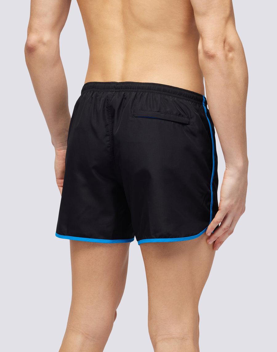 Sundek COSTUME DA BAGNO CORTO CON VITA ELASTICATA E SPACCHI LATERALI ROTONDI m680bdp0300-00407 I Più Venduti