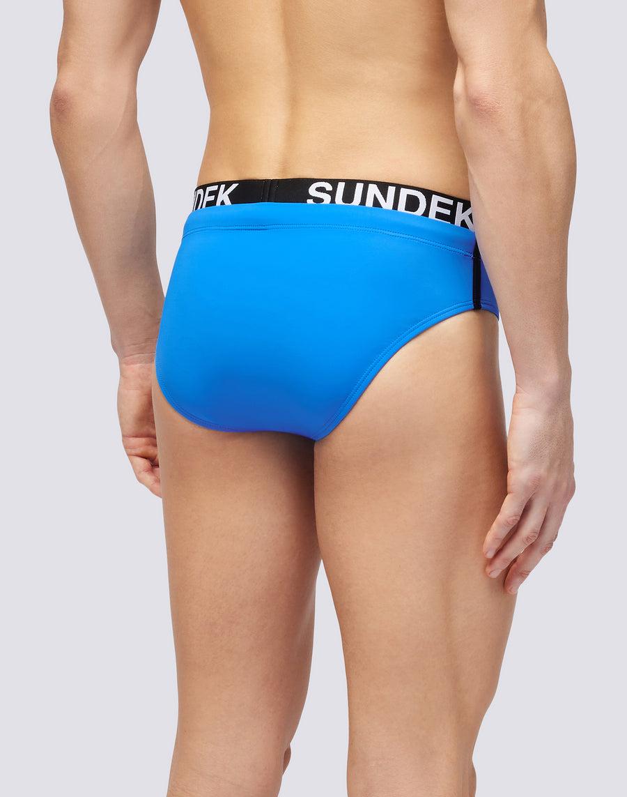 Sundek SLIP CON ELASTICO LOGO m309ssl3000-08901 In Linea