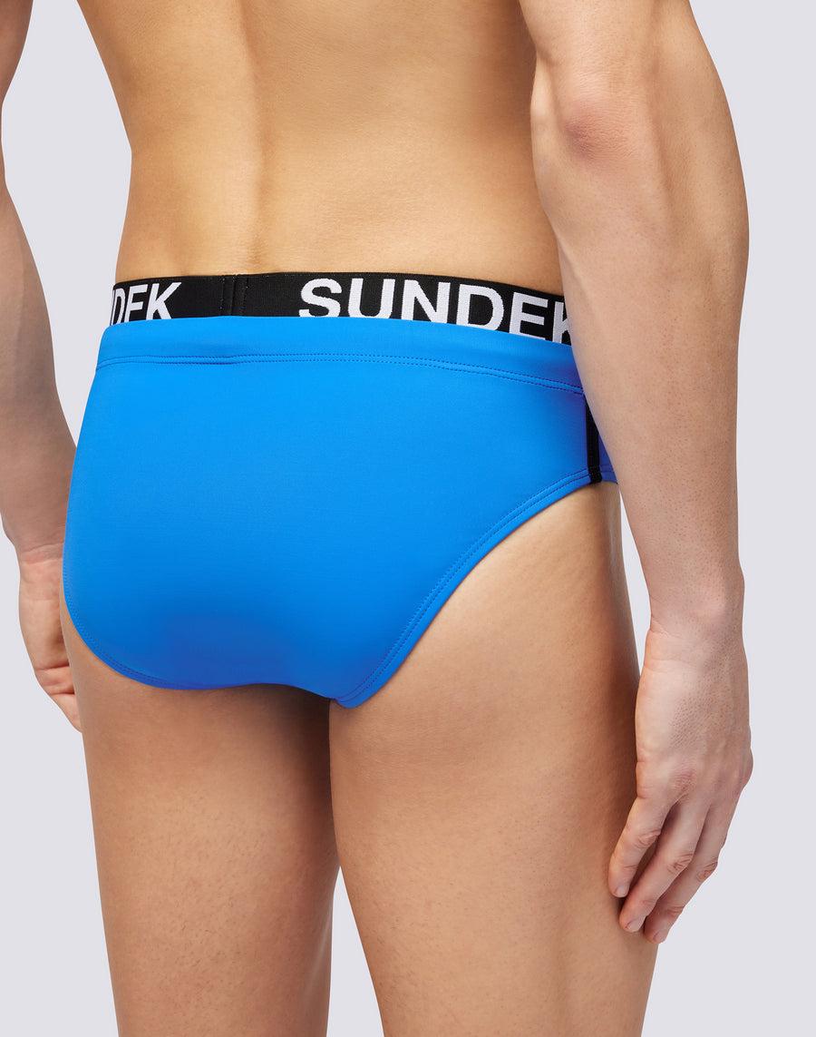 Sundek SLIP CON ELASTICO LOGO m309ssl3000-08901 In Linea
