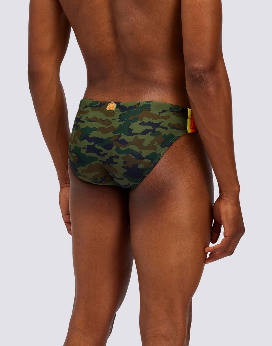 Sundek SLIP MARE CAMOU m284ssly753-63953 Pezzi Unici