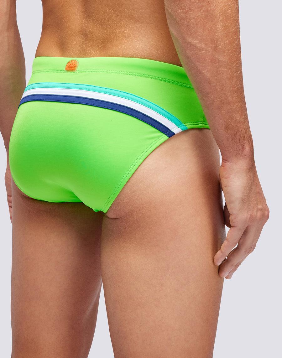 Sundek SLIP MARE CON ARCOBALENO m306ssl3000-a3501 Presa