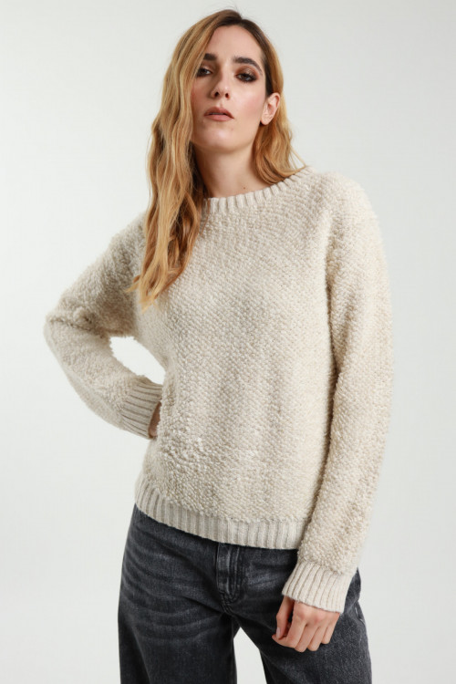 Susy Mix Pull Girocollo Bouclè Negozi Online