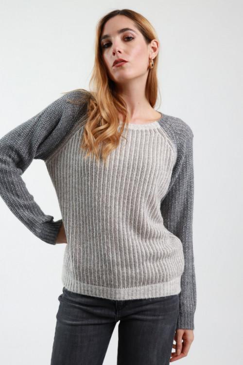 Susy Mix Pull in Lurex Vendita Calda