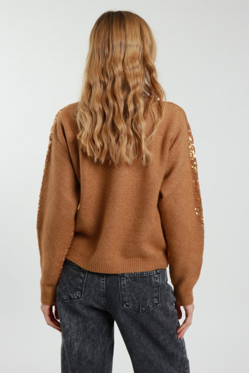 Susy Mix Maglioncino Paillettes Moda
