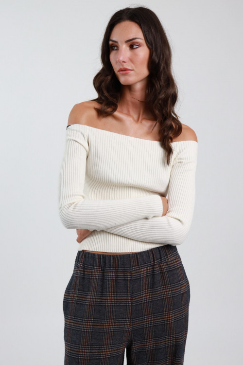 Susy Mix Maglia con Spalle Scoperte Saldi