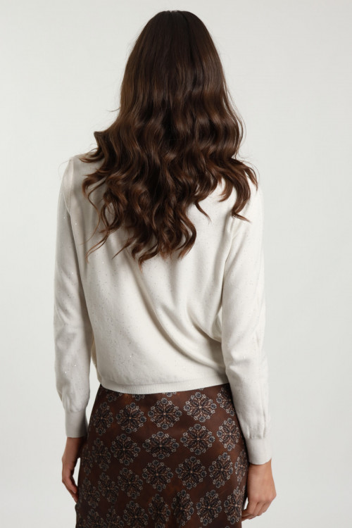 Susy Mix Maglioncino Paillettes Vendita Calda