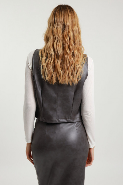 Susy Mix Gilet con Zip Nuova