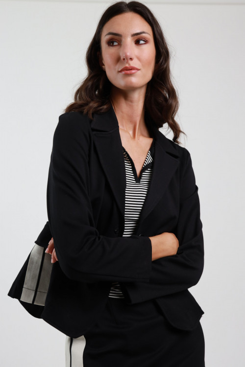 Susy Mix Giacca Con Bande Acquista Ora