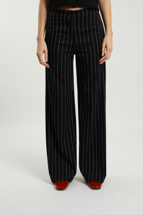 Susy Mix Pantaloni Gessati Prezzo Ridotto