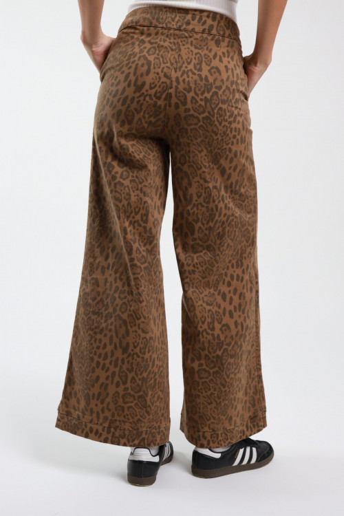 Susy Mix Denim A Palazzo Maculato