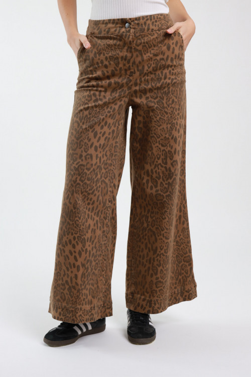 Susy Mix Denim A Palazzo Maculato Offerte