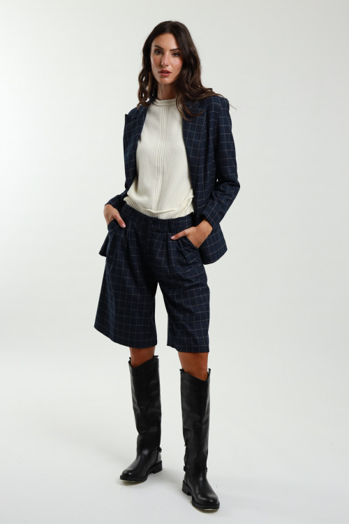 Susy Mix Bermuda Check Negozio