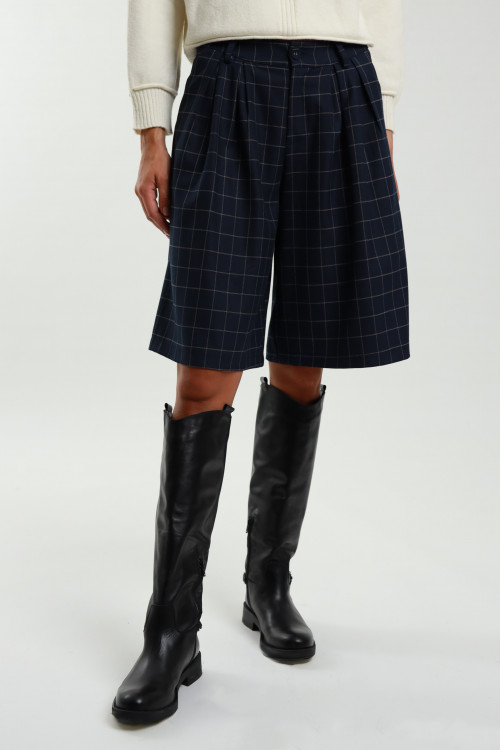 Susy Mix Bermuda Check Negozio